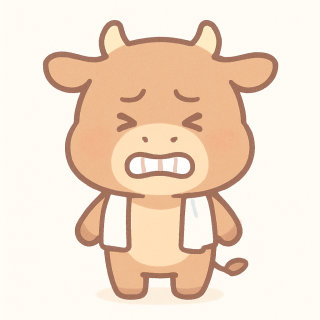 耐え忍ぶ昭和の苦労人タイプ（ウシ）
